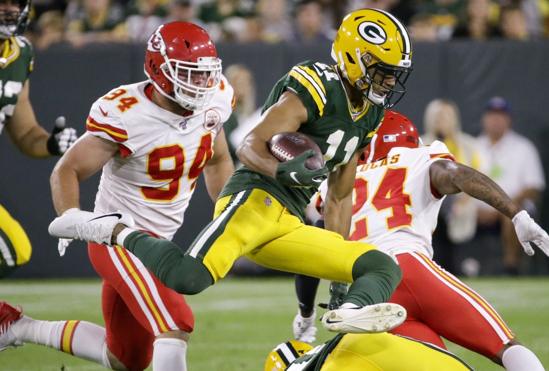 Packers 27, Chiefs 20